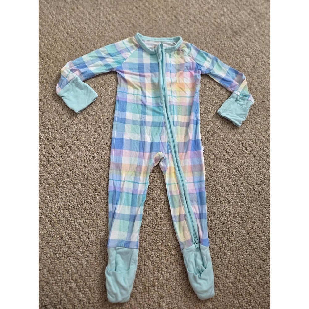 Little‎ sleepies baby boy sleeper 0-3 mos